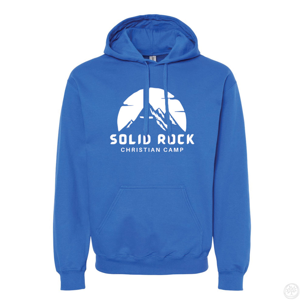 Solid Rock Logo Gildan Softstyle Midweight Hooded Sweatshirt